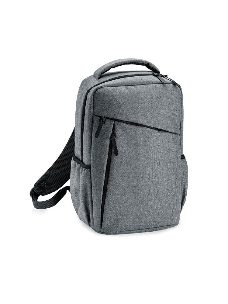 „Office Rucksack KIMBERLY – 23 Liter, 600D Due-Tone Polyester, mit Laptopfach & USB-Anschluss“