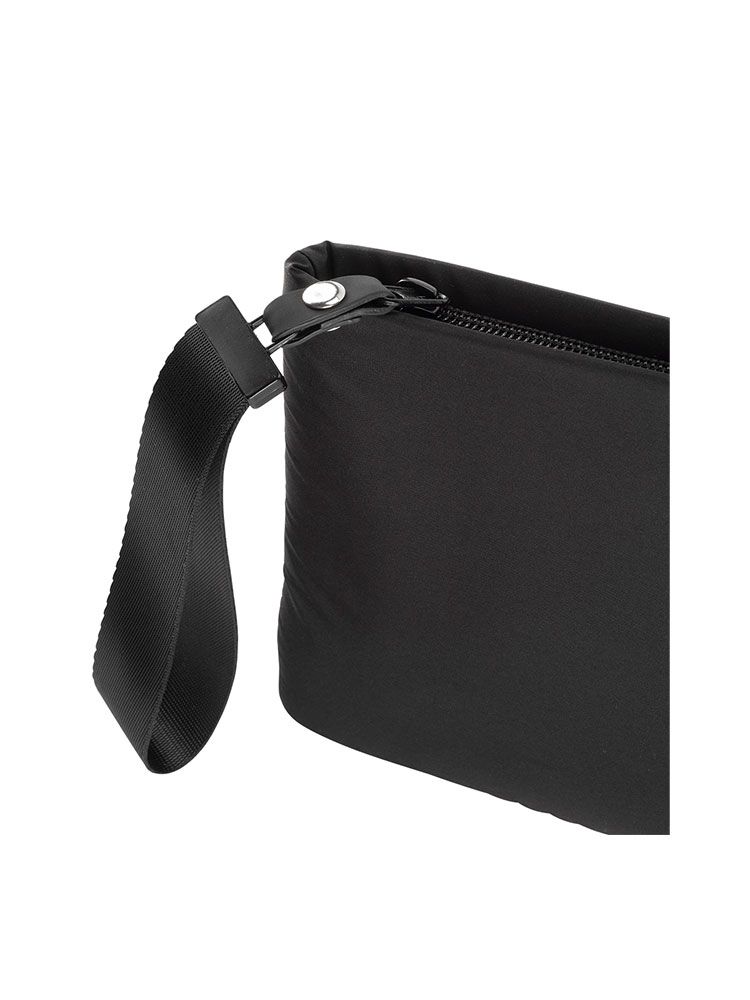 kleiner beutel aus recycelter baumwolle mit zugbandverschluss naturfarbe