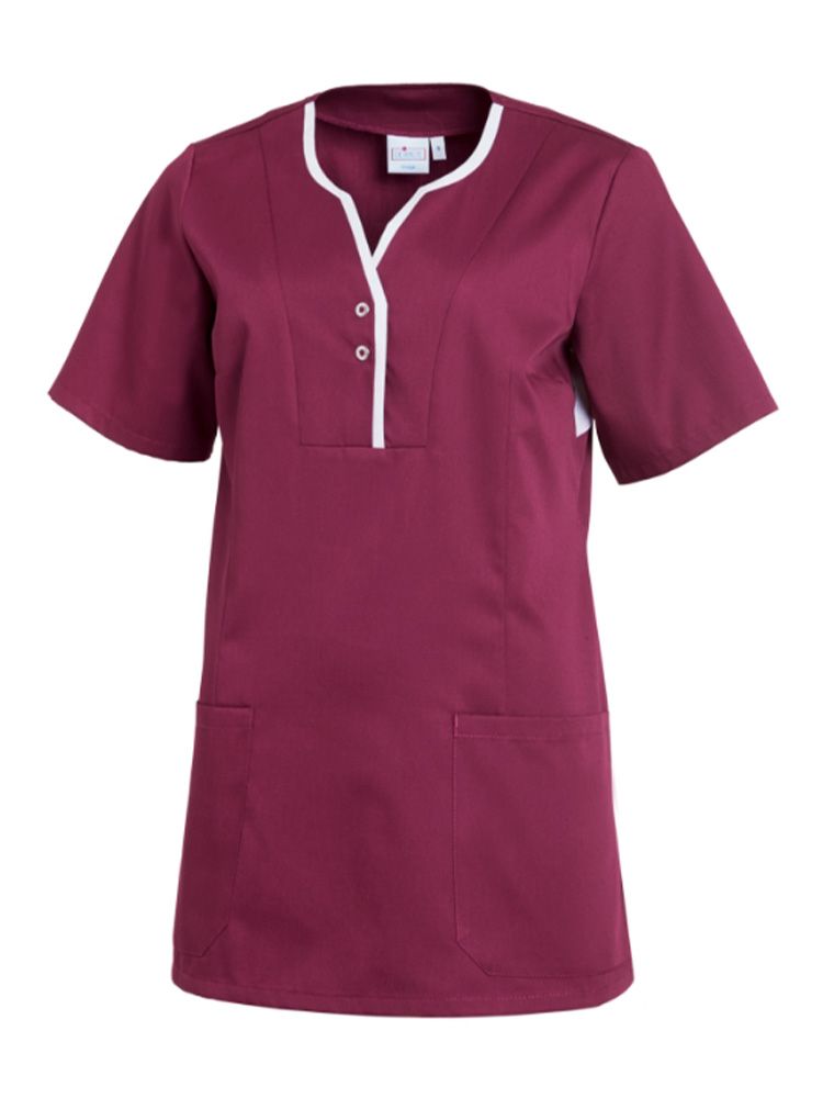 Damen Schlupfkasack Weinrot