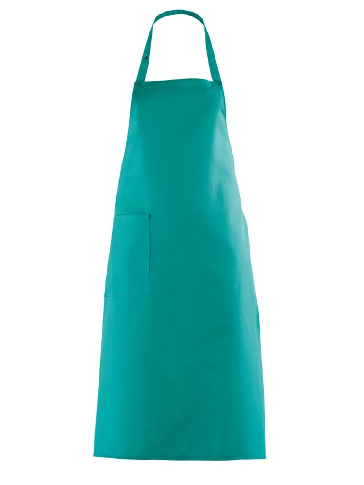 Dunkeltürkise Latzschürze