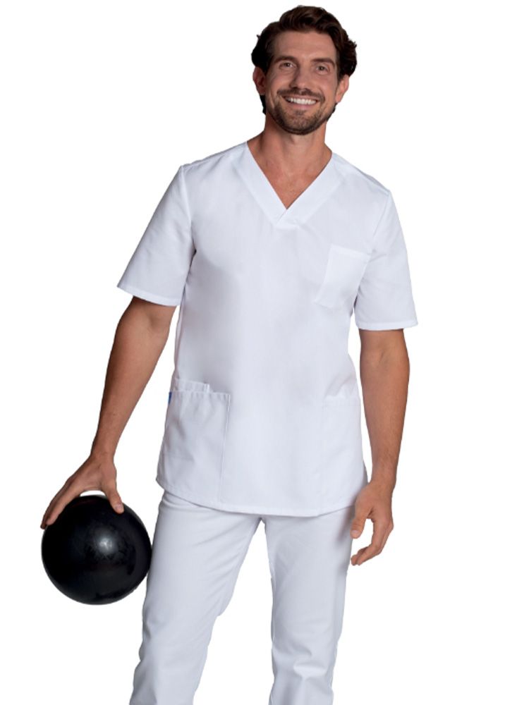 Schlupfkasack Herren Weiß