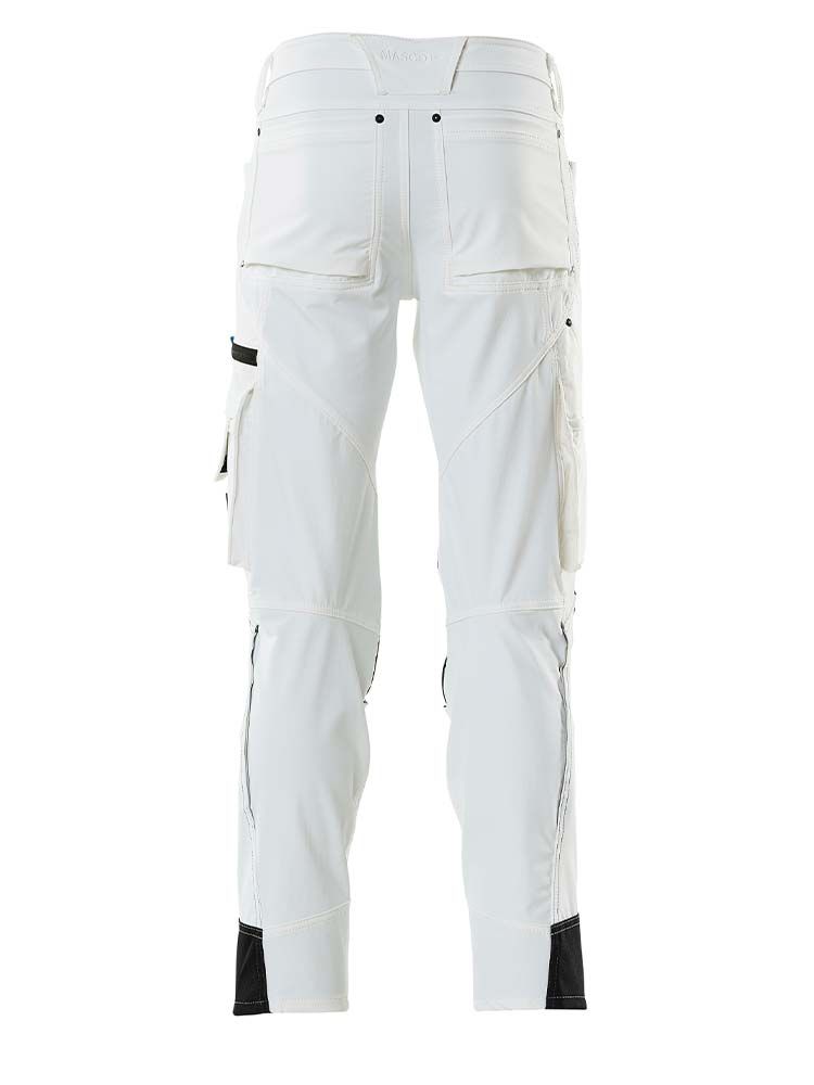 Mascot Arbeitshose mit Knietaschen in Weiß