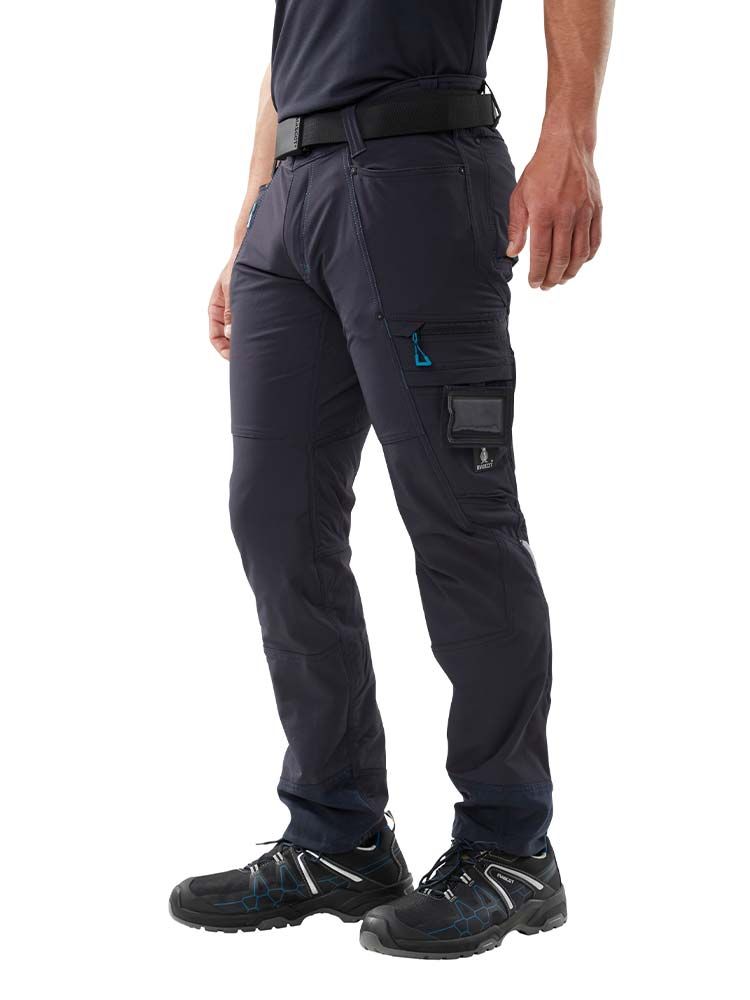 Workwear Hose Mascot in Schwarzblau