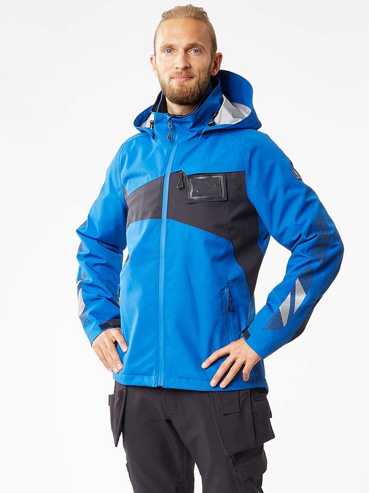 Herren Arbeitsjacke Winter Blau Mascot wasserdicht und gefüttert
