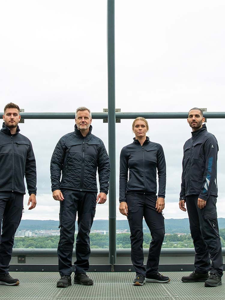 Workwear Stretch Hose in Schwarz