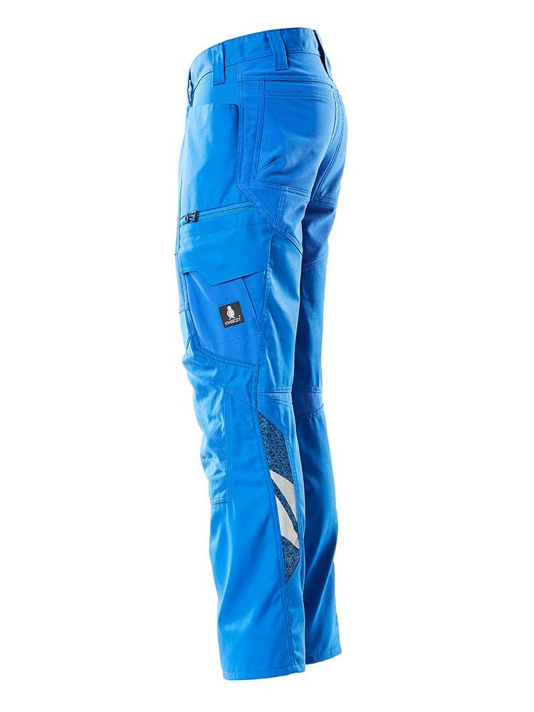 Arbeitshose Herren Mascot in Schwarz mit Knietaschen und elastischem Bund