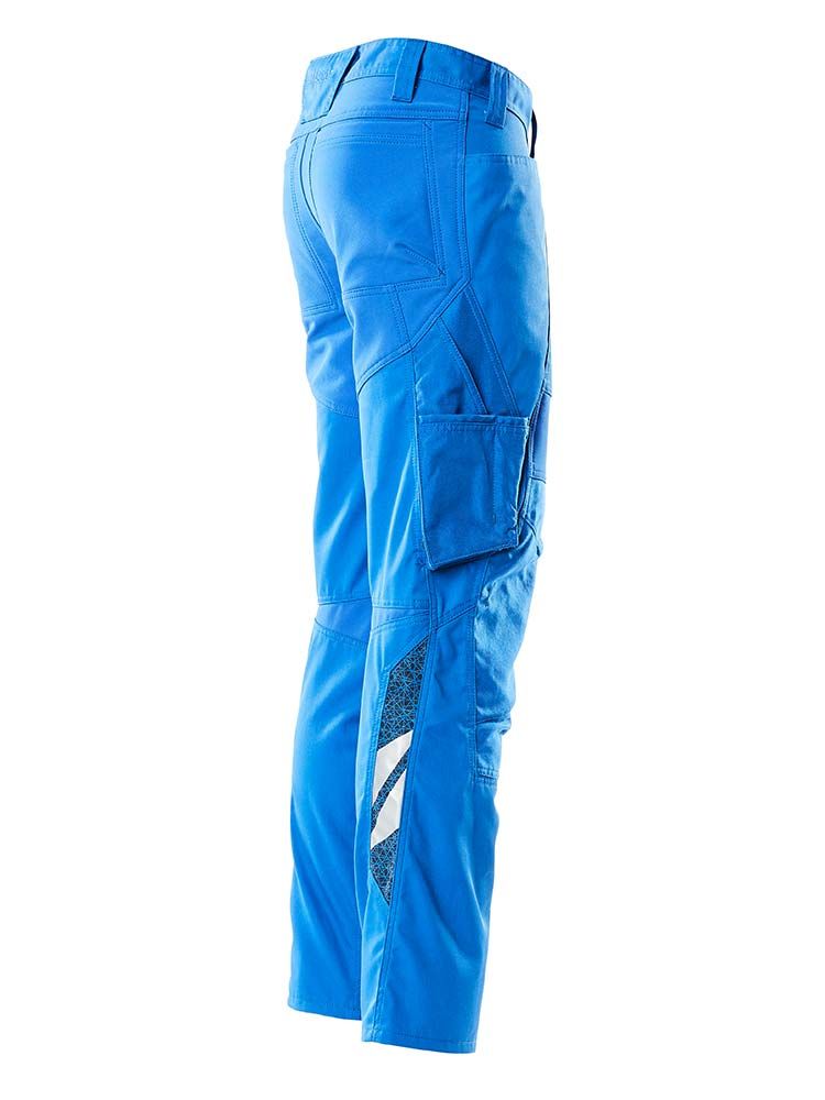 Arbeitshose Herren Mascot in Schwarz mit Knietaschen und elastischem Bund