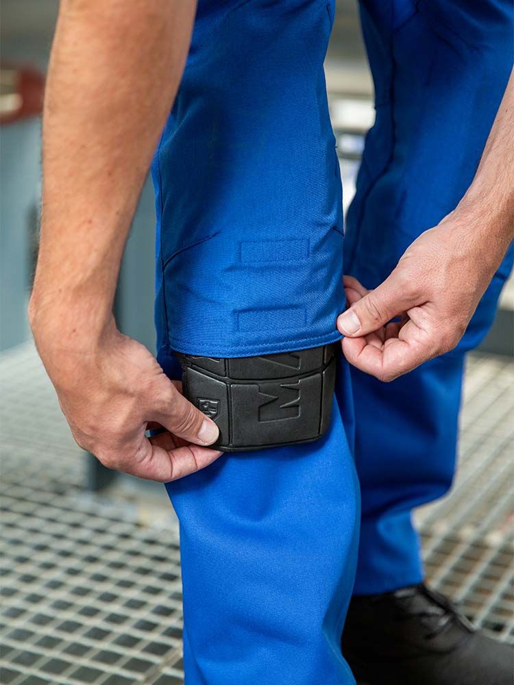 Arbeitshose Herren Mascot in Schwarz mit Knietaschen und elastischem Bund