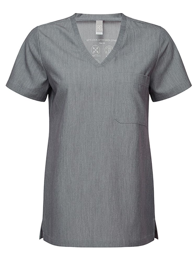 Stretch Kasack Damen Grau