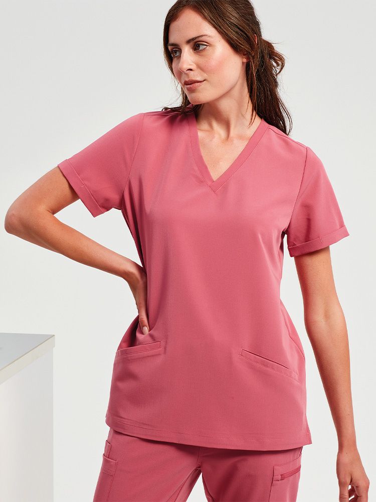 Stretch Kasack Damen Pink