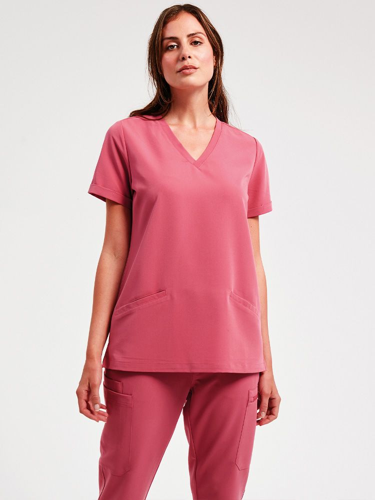 Stretch Kasack Damen Pink