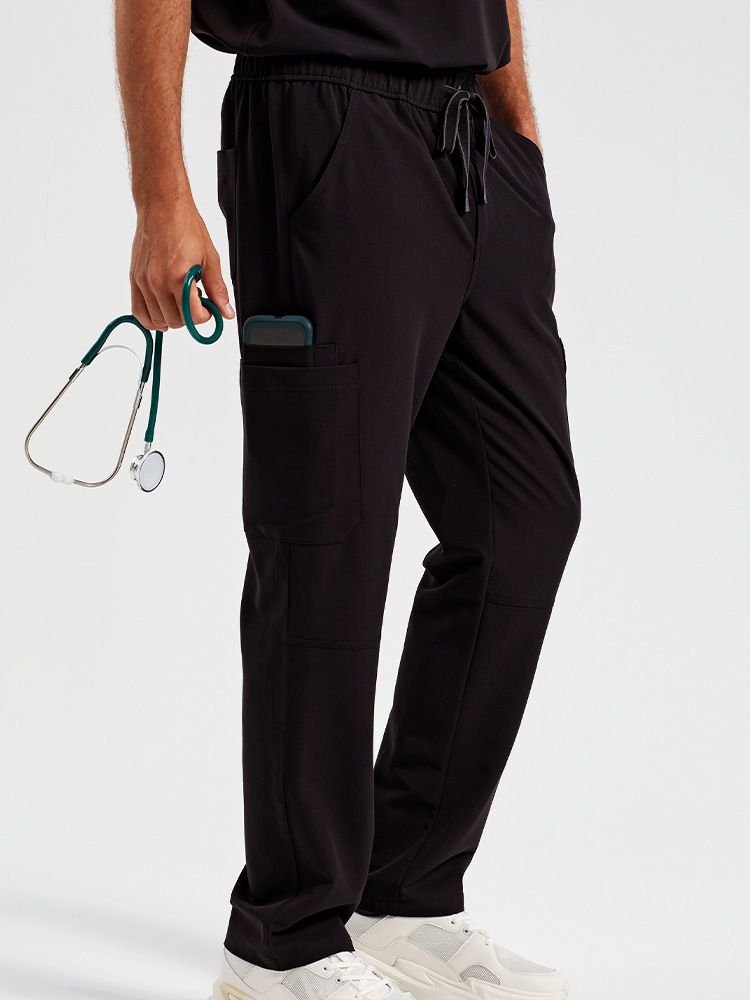 Cargohose Herren Schwarz