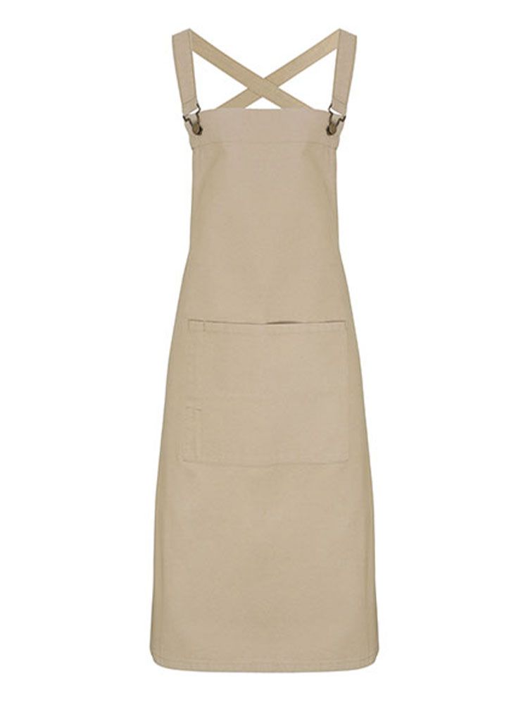 Barkeeper Schürze Beige