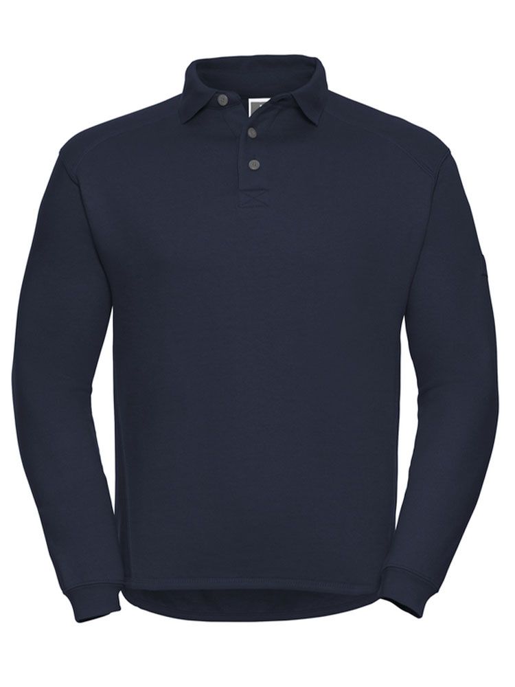 Workwear Sweatshirt mit Kragen