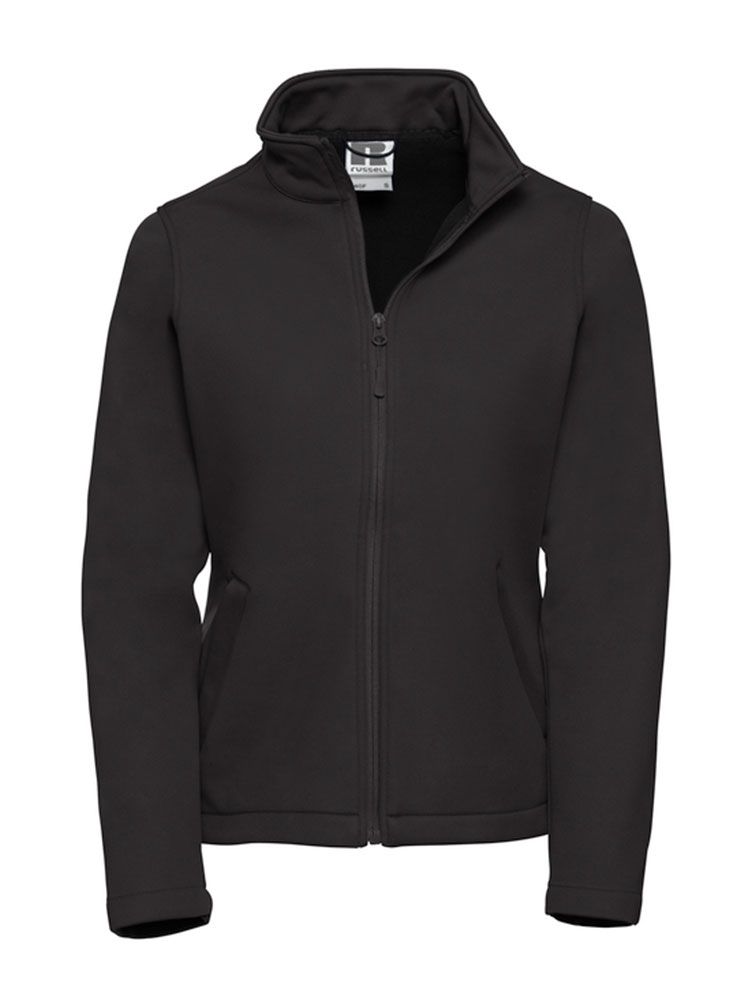 Schwarze Softshelljacke Damen