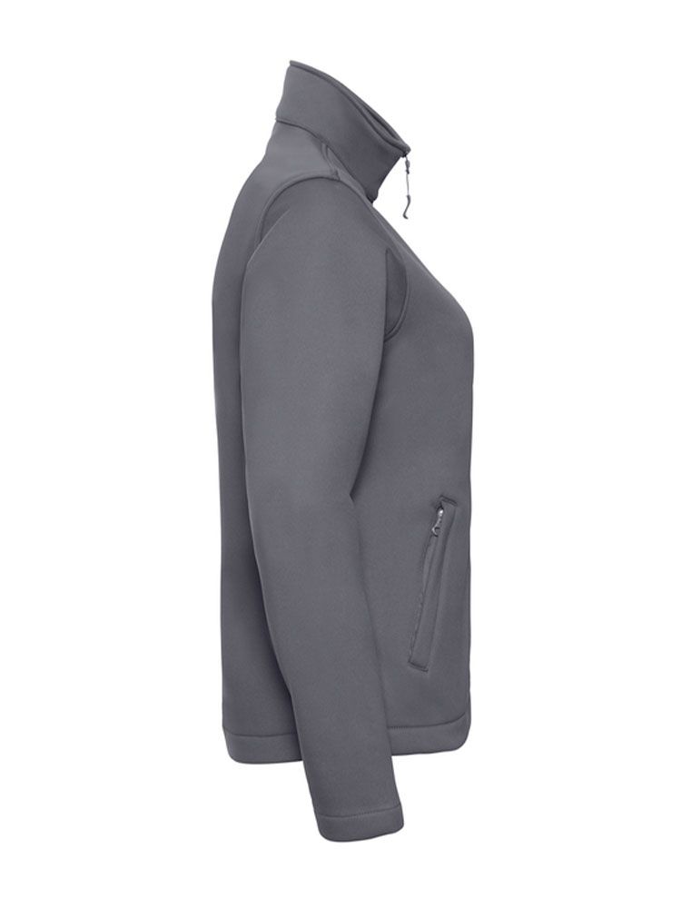 Graue Softshelljacke Damen