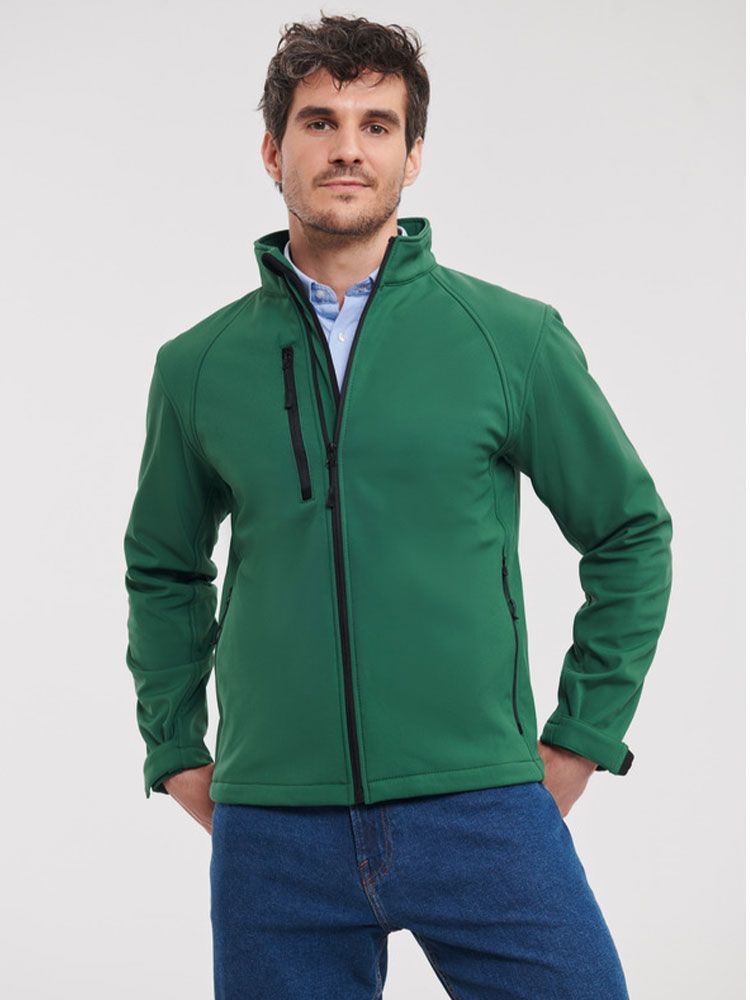 Softshelljacke Herren Mintgrün