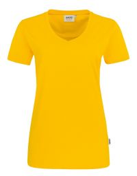 Damen T-Shirt Gelb