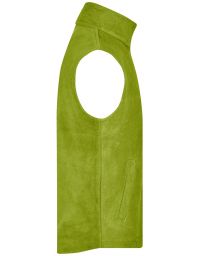 fleeceweste herren grün
