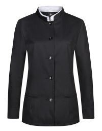 Servicejacke Damen Schwarz