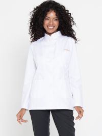 Damen-Kellnerjacke mit tailliertem Schnitt und abnehmbaren Knöpfen – ideal für Service und Gastronomie-Outfits