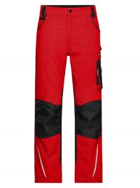 Moderne Arbeitshose Rot