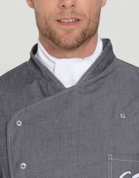 Koch Halstuch in Weiß für Profiköche – waschbar bis 95 °C, auch in Schwarz erhältlich