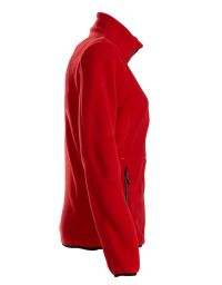 Fleecejacke Damen Rot