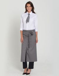 Schürze Gastronomie Grau