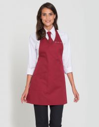 Latzschürze Damen Rot