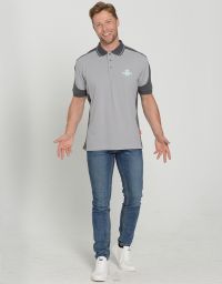 Mens Performance Polo Contrast