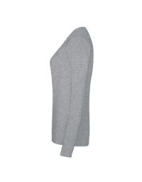 Damen Longsleeve Grau