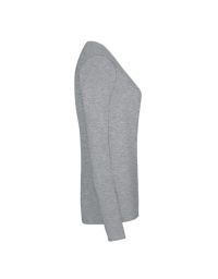 Damen Longsleeve Grau