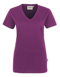 Womens V-Shirt Classicanthrazit