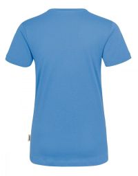 Damen V-Shirt Blau