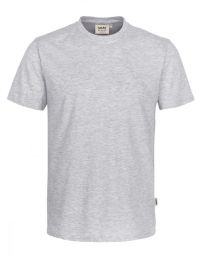 Rundhals T-Shirt Herren Grau meliert