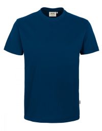 Rundhals T-Shirt Dunkelblau