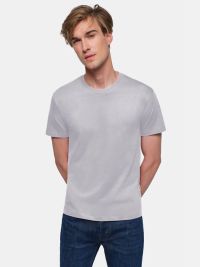 Nachhaltiges Baumwoll T-Shirt Grau