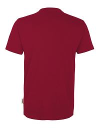 Nachhaltiges Baumwoll T-Shirt Weinrot