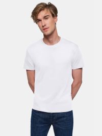 Nachhaltiges Baumwoll T-Shirt Weiß