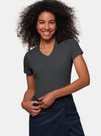 T-Shirt Damen Dunkelgrau