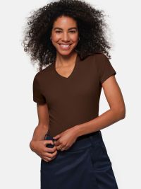 T-Shirt Damen Braun