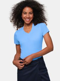 T-Shirt Damen Blau