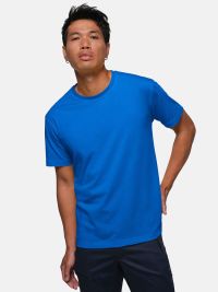 T-Shirt Herren Rundhals Blau