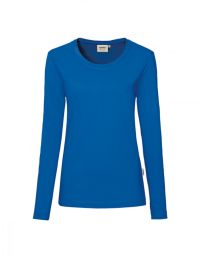 Damen Longsleeve Blau