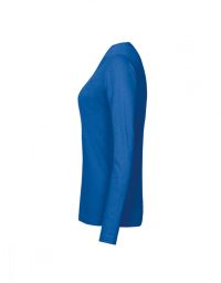 Damen Longsleeve Blau