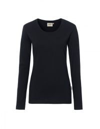 Damen Longsleeve Schwarz