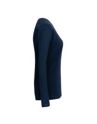 Damen Longsleeve Dunkelblau