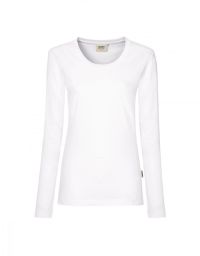 Damen Longsleeve Weiß