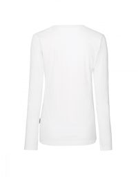 Damen Longsleeve Weiß